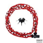 チェーンロック スヌーピー キータイプ 1200mm レッド PCLK1200-003