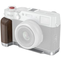 FUJIFILM X100VI/X100V用 木製L字グリップ シルバー SR4804