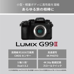 ヨドバシ.com - パナソニック Panasonic LUMIX G99II DC-G99M2 ヨドバシ.com - パナソニック Panasonic LUMIX G99II DC-G99M2