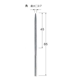 リューター レシプロ/ファイルユニット用コーティングヤスリ P3406