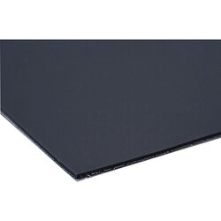 EXSEAL 難燃すべり止めシート 500×500×1.0mm ダークグレー