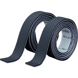 EXSEAL 難燃すべり止めシート テープタイプ 10×500×3.0mm ダークグレー 2本入