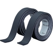 EXSEAL 難燃すべり止めシート テープタイプ 10×500×3.0mm ダークグレー 2本入