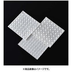 EXSEAL 緩衝・防振・滑り止め ソフトクッション フラット φ8×高さ2mm 100個付