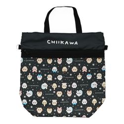 CW43730 ちいかわ 3WAYバッグ ブラック