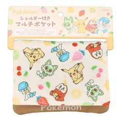 PK43695 ポケットモンスター ショルダー付マルチポケット 総柄