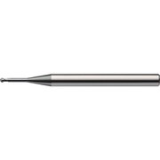 ユニオンツール UTWコート2枚刃φ3シャンク全長38mmロングネックボールエンドミルVCWLB ボール半径R1.5×有効長6×刃長2.4×首径2.93