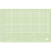 MIWAX スケルトンカッティングマット 450×300×2mm グリーン