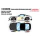LB023B 1/43 lb nation Fairlady Z RZ34 RS Watanabe 8spoke wheel パールホワイト [レジンキャストミニカー]