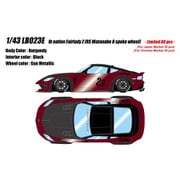 LB023E 1/43 lb nation Fairlady Z RZ34 RS Watanabe 8spoke wheel バーガンディ [レジンキャストミニカー]