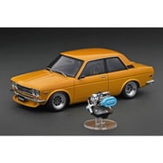IG3304 1/18 Datsun Bluebird 510 Brown With Engine [レジンキャストミニカー]