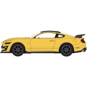 AWSP171A 1/64 2021 フォード マスタング シェルビー GT500 カーボンファイバー トラックパック グラバーイエロー/ブラック [ダイキャストミニカー]