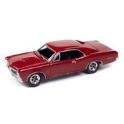 JLSP372 1/64 1966 ポンティアック GTO USPS モンテロレッド [ダイキャストミニカー]