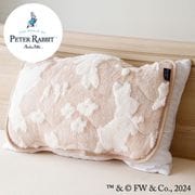 PRMP4031-96 [毛布のようなあったか枕パッド ピーターラビット（TM） フランネル ジャガード織り ベージュ 35×50～43×63cm枕用]