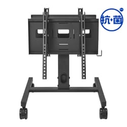 移動式ローディスプレイスタンド（耐荷重最大20kg/1面）2面モデル（抗菌） 受注生産品 DA-LSD1-AG