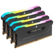 DDR4, 3200MHz 64GB(16GBx4) UDIMM, 16-20-20-38, XMP 2.0, VENGEANCE RGB PRO SL Black, 1.35V CMH64GX4M4E3200C16