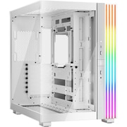 タワー型 ピラーレス ATX PCケース 白 ファンレス BGW66 Light Base 600 DX White