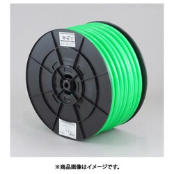 サンヨー ホワイトネットホース15×20 グリーン 50mドラム巻 WN-1520H50G