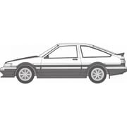 峠シリーズ No.1 EX-1 1/24 トヨタ ハチロクレビン AE86 （カーボンボンネットデカール付き） [組立式プラスチックモデル]