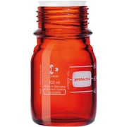 017590-100A [SIBATA プロテクトプラスコートねじ口びん 茶かっ色 びんのみ 100mL 10入]