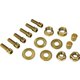 3/8 ＆ 14mm AXLE NUTS ゴールド 611805