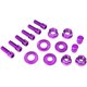 3/8 ＆ 14mm AXLE NUTS パープル 611804