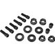 3/8 ＆ 14mm AXLE NUTS BK 611801