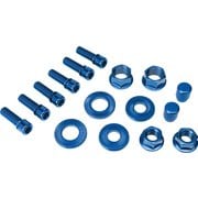 3/8 & 14mm AXLE NUTS ブルー 611802