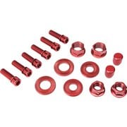 3/8 & 14mm AXLE NUTS レッド 611803