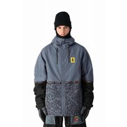FOUNDATION INSULATED JACKET M2W119 KEITH HARING DENIM COLORBLOCK Mサイズ [スノージャケット メンズ]