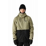 FOUNDATION INSULATED JACKET M2W119 SAGE COLORBLOCK Mサイズ [スノージャケット メンズ]