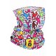 ダブルレイヤーフェイスウォーマー ネックウォーマー KEITH HARING MULTI M2WFMSK11