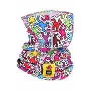 ダブルレイヤーフェイスウォーマー ネックウォーマー KEITH HARING MULTI M2WFMSK11