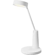 LEDデスクライト Qi充電シリーズ 平置きタイプ 調光・調色 ホワイト LDL-QF02DL-W
