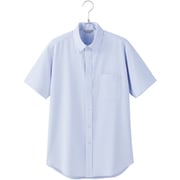 AZ634160-020-M [ピエ メンズ半袖ボタンダウンシャツ AZ634160 サックス M]