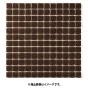 ABC モザイクタイル シーズン ダークブラウン(20シート入り) B-137