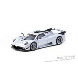 T64G-TL035-SL 1/64 Pagani Huayra R Satin Silver [ダイキャストミニカー]