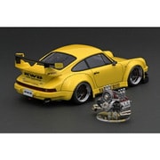 IG2482 1/18 RWB 930 Yellow With Engine [レジンキャストミニカー]