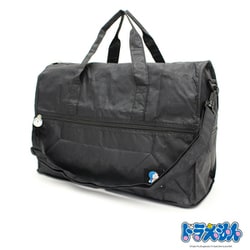 TRC0402 DR1 [ドラえもん ひみつ道具 折りたたみボストンバッグ Mサイズ 23L ブラック]