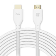 HDMIケーブル HDMI2.1 ウルトラハイスピード 3m 8K60Hz/4K120Hz HDR Ultra High Speed HDMI Cable 認証品 ホワイト PXH213BW-O