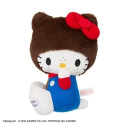 【新品】ハローキティ　キティ×モンチッチ　ぬいぐるみ　S モンチッチ monchhichi | . 世界中で愛されるハローキティと