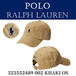 POLO RALPH LAUREN - POLO ラルフローレン キャップ カーキ 米国