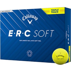 ボール CG ERC SOFT YLW TRPTRK 2025年モデル [ゴルフボール 1ダース 12球入り]