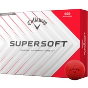 ボール CG SUPERSOFT RED 2025年モデル [ゴルフボール 1ダース 12球入り]
