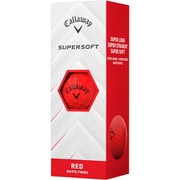 ボール CG SUPERSOFT RED 2025年モデル [ゴルフボール 1スリーブ 3球入り]