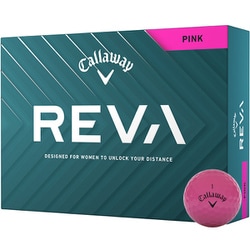 ボール CG REVA PNK 2025年モデル [ゴルフボール 1ダース 12球入り]