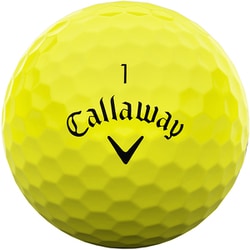 Callaway Golf - イエロー　新品　キャロウェイ Callaway ゴルフボール　ウォーバード Callaway Warbird Yellow Golf Balls - MyCustomGolfBall