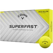 ボール CG SUPERFAST BOLD YLW 15B PK 2025年モデル [ゴルフボール 1ダース 15球入り]