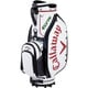 キャディバッグ メンズ TOUR 9.5型（47インチ対応） 4.9kg 口枠：5分割 ホワイト/ネイビー/レッド