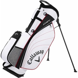 スタンドバッグ メンズ CHEV 9.0型（47インチ対応） 2.6kg 口枠：5分割 ホワイト